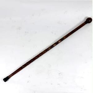 Abdülhamit Bastonu El Yapımı İşlemeli Kaliteli Topuz Baston 95 cm