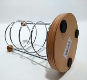 AHŞAP TABANLI PASLANMAZ ÇELİK SET ÜSTÜ KAŞIKLIK