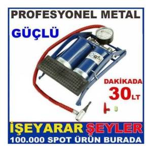 ÇİFT PİSTONLU METAL GÖVDE GÜÇLÜ AYAK POMPASI