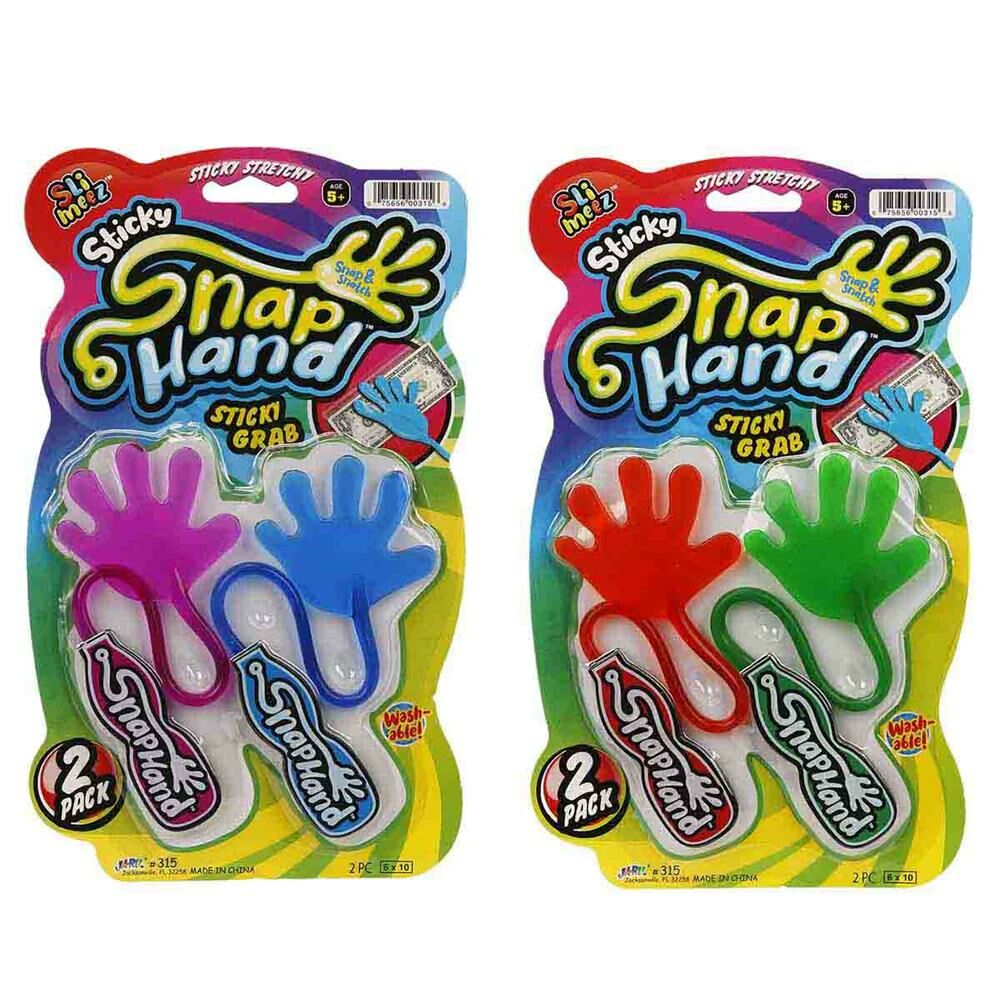 Jaru 2'li Eğlenceli Yapışkan El 1 paket
