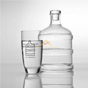 1.7 LİTRE CAM KAPAKLI OVAL CAM DAMACANA SÜRAHİ