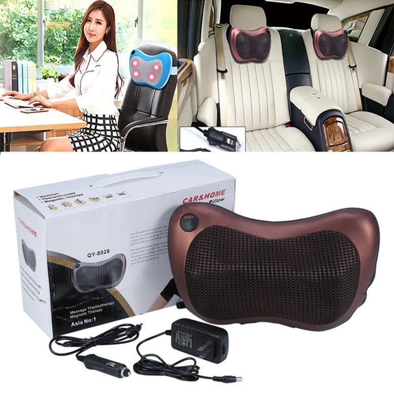 Araç Oto Çift Amaçlı Evde,Arabada Kullanımlı Çakmaklık Girişli Masaj Aleti Şarjlı Naylon Elastik