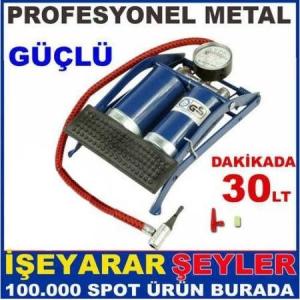 ÇİFT PİSTONLU METAL GÖVDE GÜÇLÜ AYAK POMPASI