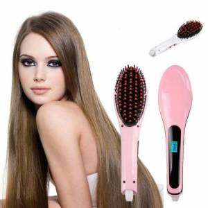 Dijital Göstergeli Seramik Uçlu Taraklı Saç Düzleştirici, Fast Hair Straightener HQT-906