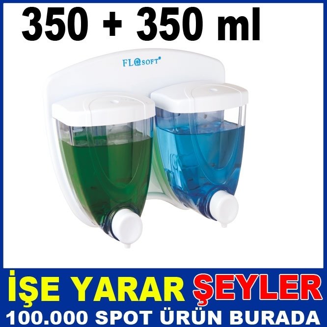FLOSOFT 029 ÇİFTLİ İKİZ 700ml SIVI SABUNLUK ÜCRETSİZ KARGO