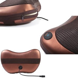 Araç Oto Çift Amaçlı Evde,Arabada Kullanımlı Çakmaklık Girişli Masaj Aleti Şarjlı Naylon Elastik