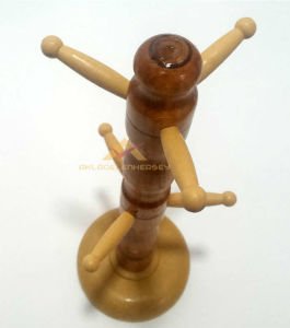 AHŞAP GÖVDELİ 6 KANCALI KUPA ve FİNCAN ASKISI