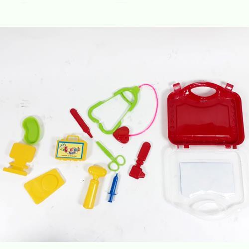 Oyuncak Çantalı Doktor Seti 11 parça  20x22x5 cm Yöneltici oyuncak