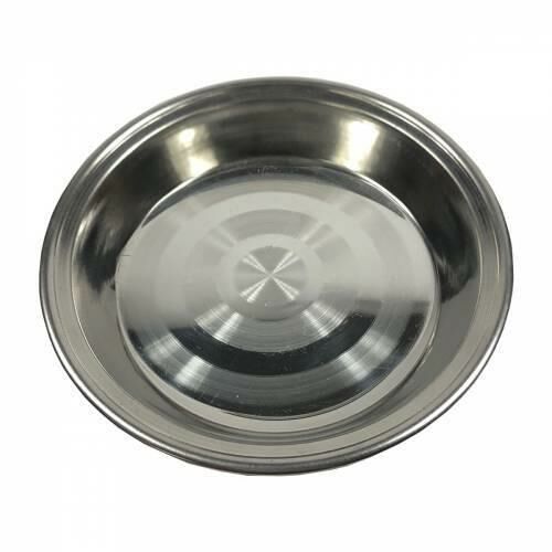 6 Adet 18x3 cm no3 Paslanmaz Çelik Yemek Tabağı Ömür Boyu Garantilidir