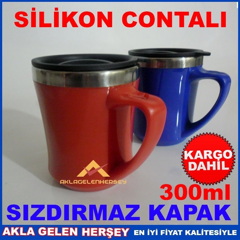 ÇELİK İÇ YÜZEY TERMOS BARDAK SEYAHAT KUPASI 10C