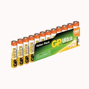 Gp Ultra Alkalıne Battery 12'li Ekonomik Paket