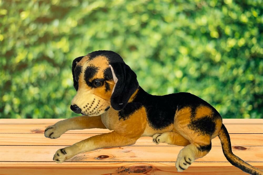 Peluş Oyuncak Yatan Köpek 55Cm