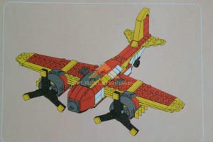 266 PARÇA LEGO MAKET ASKERİ HAVA ARACI SETİ