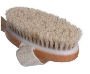Doğal At Kılı Masaj Özellikli Ahşap Çıkabilen Saplı Banyo Fırçası