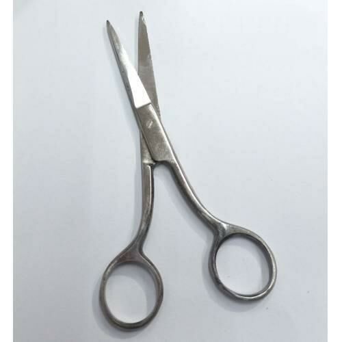 Krom Nikel Bıyık,Kaş Düzeltme Makası 12cm