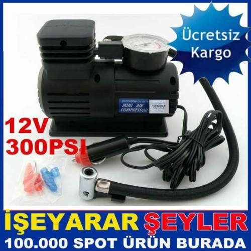 OTOMOBİL BİSİKLET LASTİK ŞİŞİRME HAVA KOMPRESÖRÜ