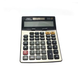 150 İşlemli Fonksiyonel 14 Haneli Hafızalı Hesap Makinesi Büyük Boy Güneş Enerjili Permasharp PS-032