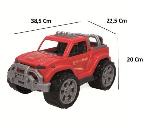 Polesie Kırmızı Lejyon Pickap Jeep