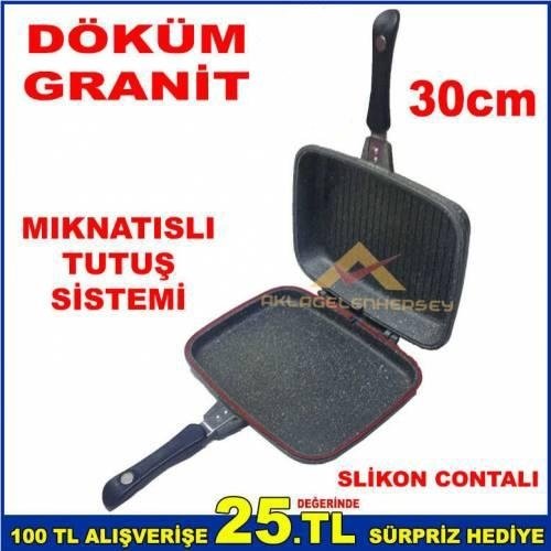 Safir Çift Taraflı Balık Tavası Yedek Sızdırmaz Silikon Contalı G