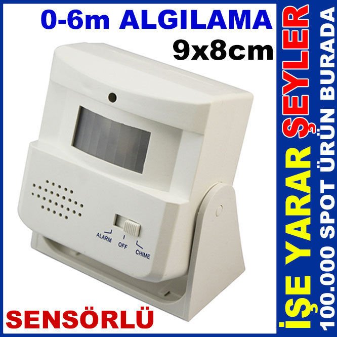 GİRENİ VE ÇIKANI TANIYAN KONUŞAN SENSÖRLÜ ALARM