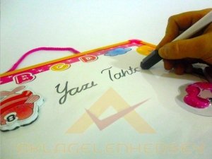 PRENSES ÇİZGİ KAREKTERLİ ÖĞRETİCİ YAZI TAHTASI K