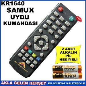 SAMUX UYDU CİHAZI Receiver KUMANDASI KR1640