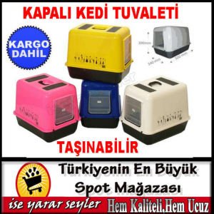 HAVALANDIRMALI KAPALI KÖPEK TUVALETİ KARGO DAHİL