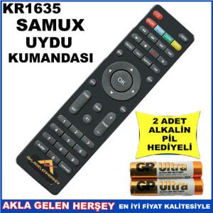 SAMUX UYDU CİHAZI Receiver KUMANDASI KR1635