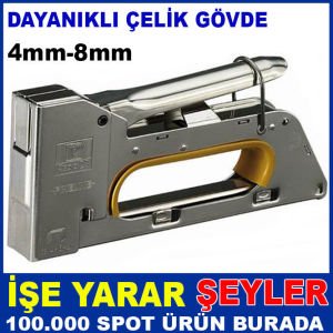 TEK EL UYGULAMALI ÇELİK ZIMBA ÇAKMA TABANCASI