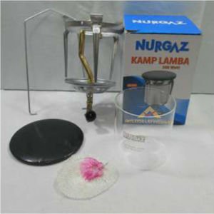 500 WATT AYDINLATMA GÜCÜ YANMAZ EMAYE KAPAK,KROM-NİKEL KAPLI GÖVDELİ ERGONOMİK ASKILI KAMP LAMBASI-1