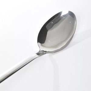 Büyük Boy Servis Aşçı Kaşığı 304 Kalite 18/10 Çelik Kaşık No:1 35cm Kıvrık Askılı Ömür boyu Garanti