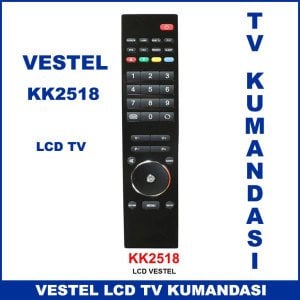 Vestel LCD Tv Kumandası KK2518 -Televizyon Kumandası