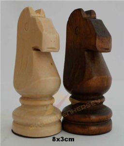 JUMBO BOY TAM SET AHŞAP SATRANÇ TAKIMI 43x43cm