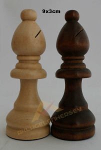 JUMBO BOY TAM SET AHŞAP SATRANÇ TAKIMI 43x43cm