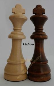 JUMBO BOY TAM SET AHŞAP SATRANÇ TAKIMI 43x43cm