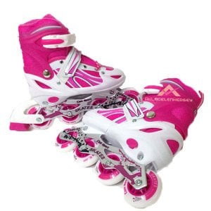 Tekerlekleri Ayarlanabilir Paten Seti M Beden 34-37 Numara Yeni Başlayanlar İçin Kaliteli Paten