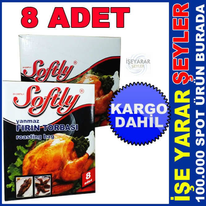 8 ADET ÇOK KULLANIŞLI YANMAZ FIRIN TORBASI KD