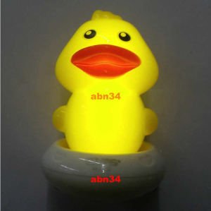 Civciv Model Açma Kapama Anahtarlı Prize Takılan Soft Işık Sarfiyatsız Led Çocuk Odası Gece Lambası