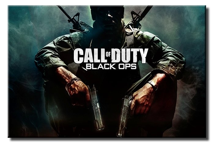 CALL OF DUTY 6 değişen ölçü ORİJİNAL KANVAS TABLO
