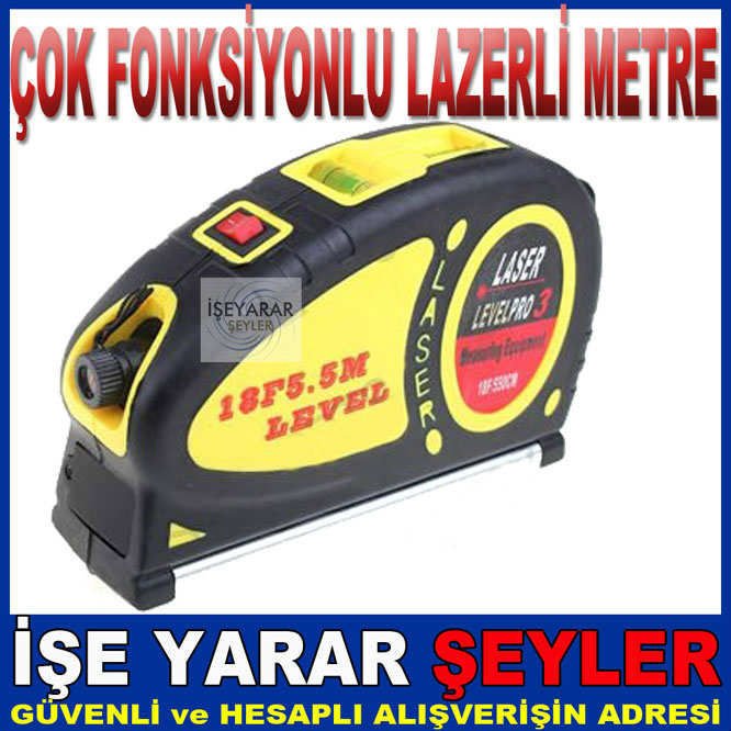 LEVELPR 03 LAZERLİ SU TERAZİLİ FONKSİYONLU METRE-2