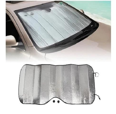 Araç Cam Güneşliği Araba Ön ve Arka Cam Güneş Koruyucu Işık Kırıcı Metalize Solar Koruyucu