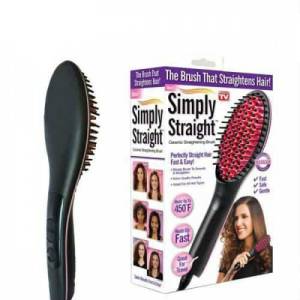 Seramik Başlıklı LCD Ekranlı Elektrikli Saç Düzleştirici Tarağı Isı Dereceli Düzleştirici Tarak