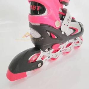 Koruma Setli Işıklı Teker Ayarlı Paten Kı-M-3538