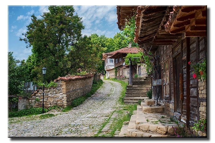 BULGARISTAN DOMA 6 değişen ölçü ORİJİNAL KANVAS TABLO