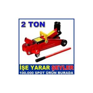 TEKERLEKLİ YER KRİKOSU GÜVENLİ 2 TON KAPASİTE