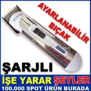 AYARLANABİLİR BIÇAKLI SARJLI TIRAŞ MAKİNESİ