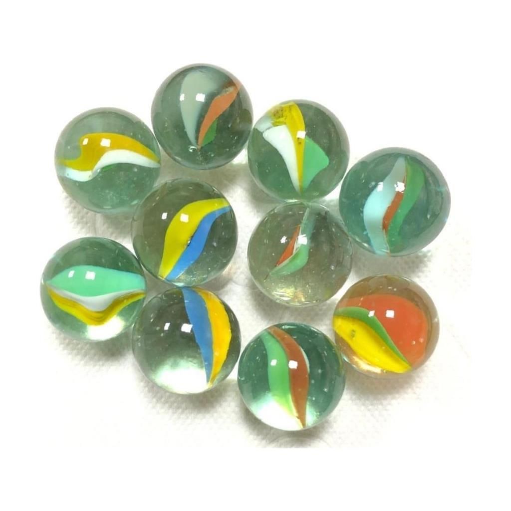 Filede 100'lü Misket Bilye Cam Misket Eğlenceli Çocuk Misketi Çeşit Çeşit Görüntüsü İle Misket