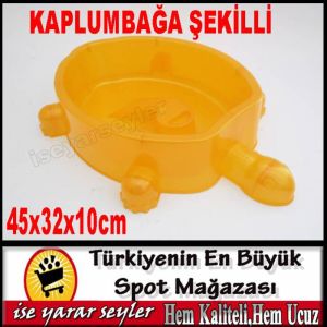 KAPLUMBAĞ ŞEKİLLİ KAPLUMBAĞ YETİŞTİRME HAVUZU