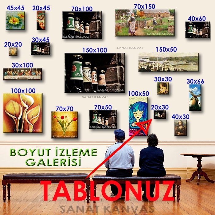 ŞİŞE BİRA 7 değişen ölçü ORİJİNAL KANVAS TABLO
