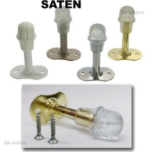 Elastiki Kapı Kolu Tamponu 4 Adet kapı çarpmasını önleyen duvar koruyucu silikon kapı tamponu